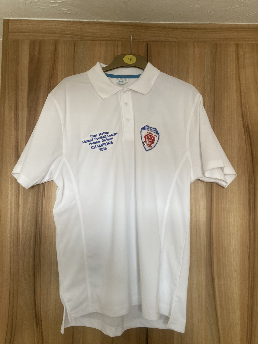 Bromsgrove Sporting Polo Shirt (Midland Premier Champions  2018 Edition)