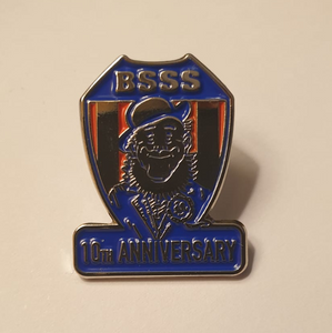 BSSS 10th Anniversary Pin Badge